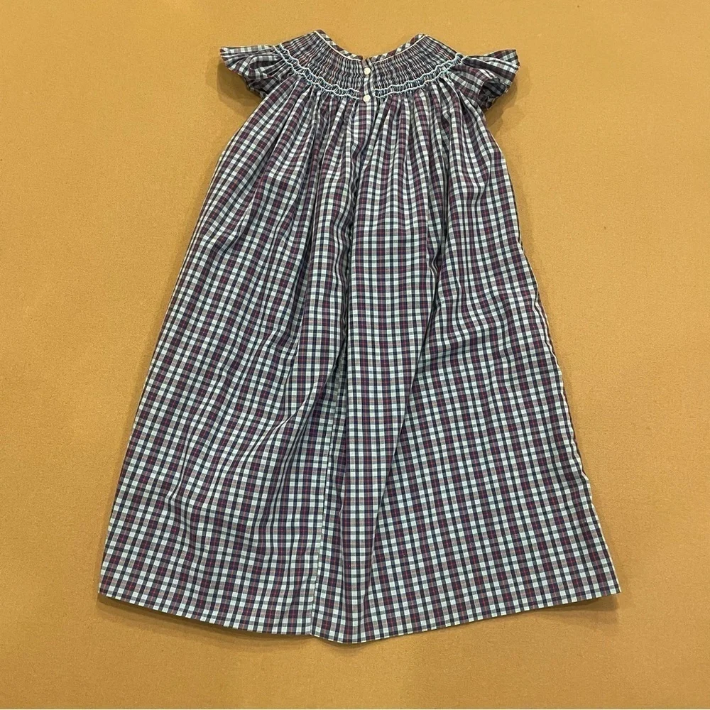Petite Palace Girl’s Smocked Crab Dress Size 4T